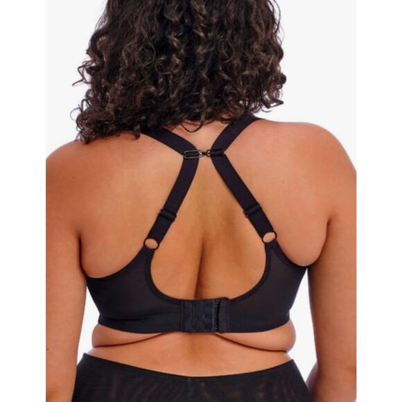 Elomi NWT Matilda Full Figure Underwire Bra Black Dot 38N - Picture 4 of 5